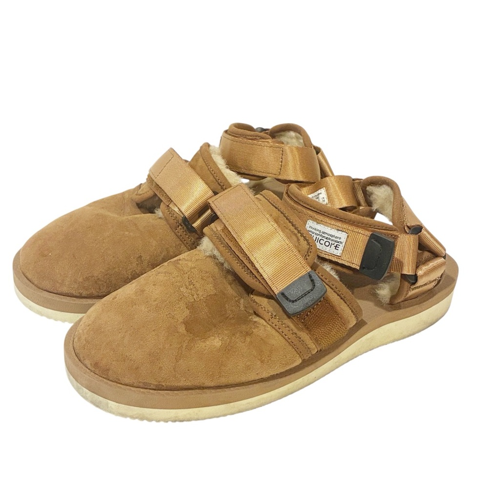 Free People x Suicoke NOTS-M2ab Shearling Boot Sandals Womens Size 10